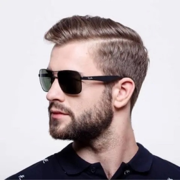 Ray-Ban 3516 ☀️Polarized☀️ Steel Black NEW Complete with Ray Ban Kit - Picture 11 of 12
